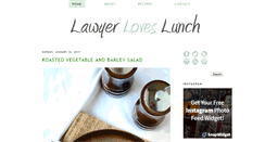 Desktop Screenshot of lawyerloveslunch.com